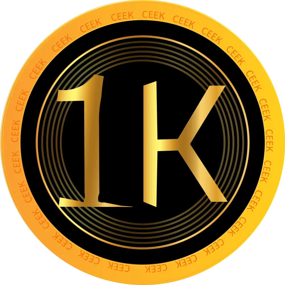 1000 CEEK tokens icon